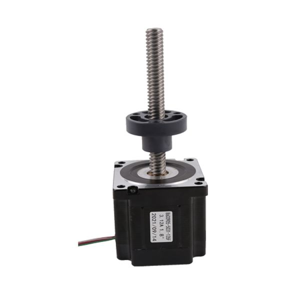 High torque 86mm hybrid NEMA34 stepper motor 4.5N.cm bipolar linear stepper motor with nut