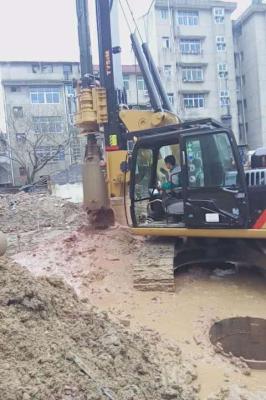 Máquina hidráulica da pilha da construção do Piledriver, fundação KR60C do equipamento do motorista de pilha de 24m