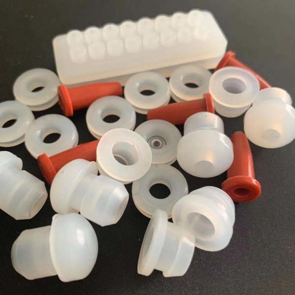 Precision Silicone Rubber Grommet Vibration Isolation For Automotive Industry