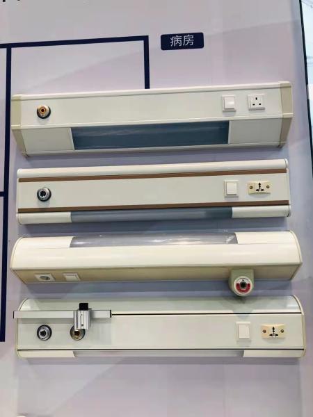 6m Adjustable Patient Medical Bed Head Units Panels For Hospital