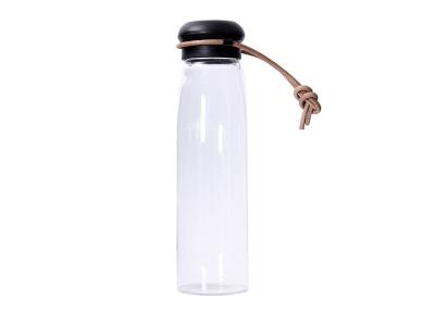 garrafas bebendo da água do vidro 600ml/garrafas de água de vidro amigáveis de Eco