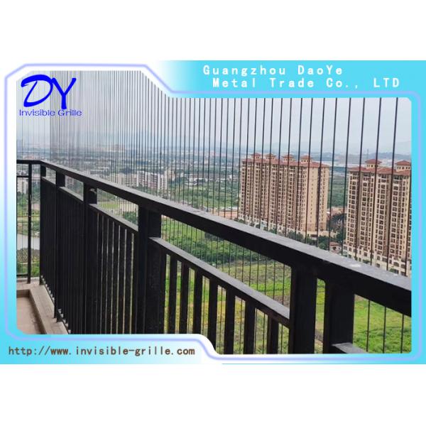 Нержавеющая сталь гриля 316 балкона домов амбулаторного учреждения невидимая