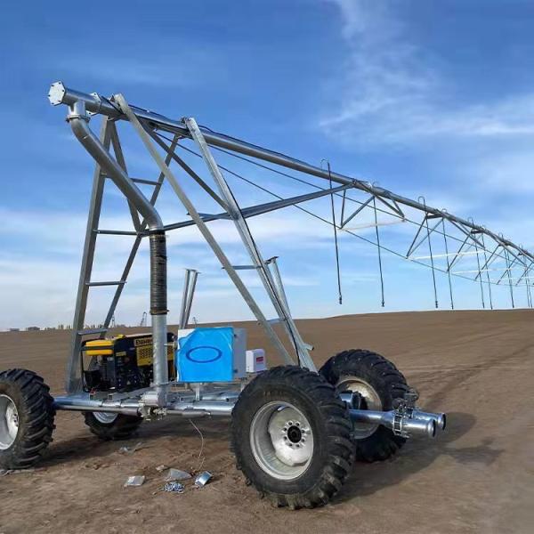 2023 Lateral Move Irrigation High Rigidity 3800 KG Central Pivot Irrigation System for Automatic Engines
