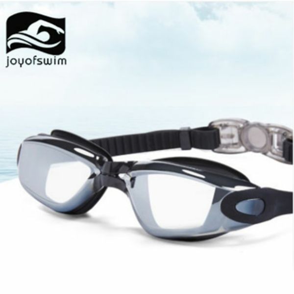 Professional Fogless Adult Swimming Goggles PC Lenses Silicone Swimming Glasses