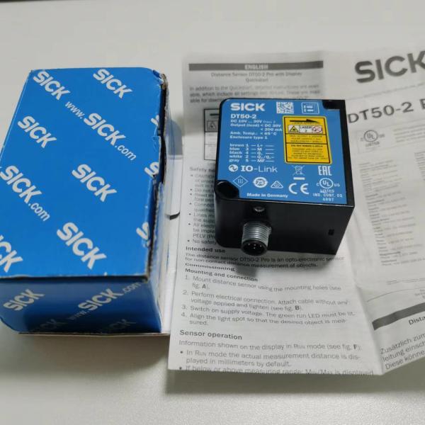 Sick DT50-2 DC 10V-30V Датчики расстояния среднего диапазона DT50-2B215252 1065661