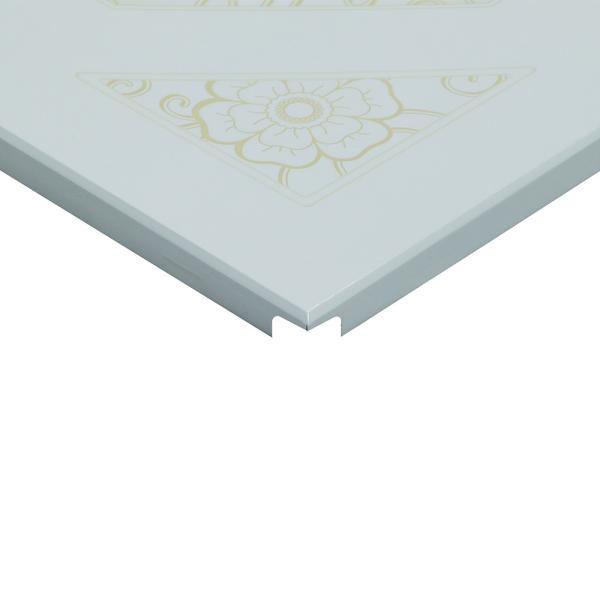 Waterproof 60x60 Aluminum Ceiling Tiles Customized Size / Color