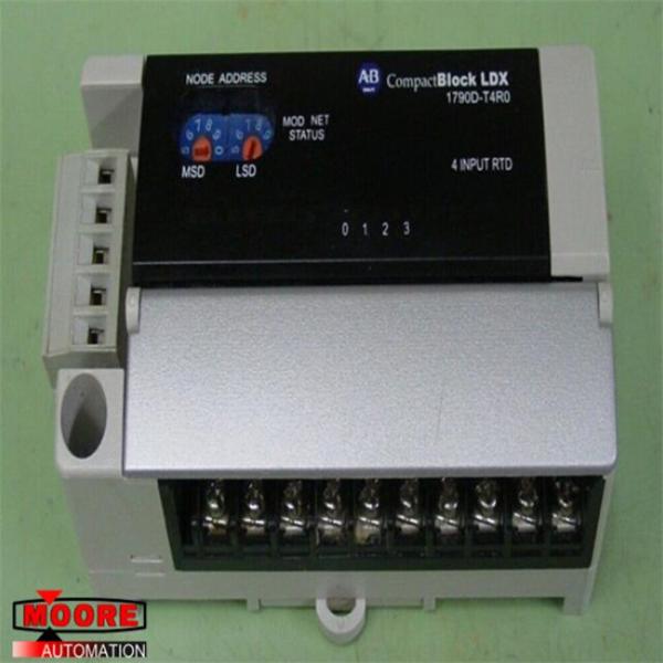 1790D-T4R0 1790DT4R0   Allen Bradley  I/O 4-channel input RTD base module