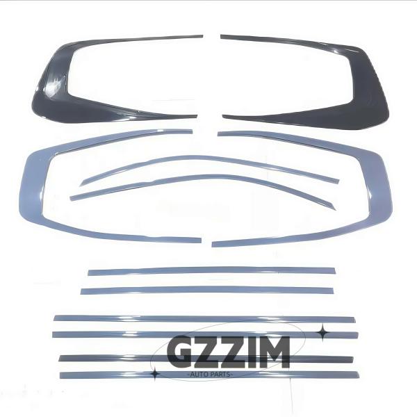 Customizable Car Exterior Accessaries For LC200 2008-2021 Window Weatherstrip Moulding Trim Weather Stripping Perfect Fit Upgrate To LC300 Style