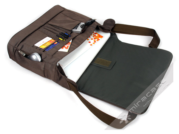 Functional Rolling Practical Nylon Mens Laptop Messenger Bag for 15.6” Laptop