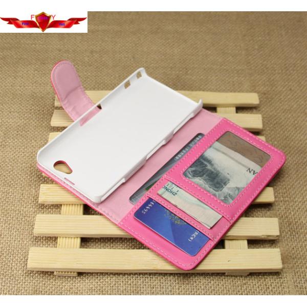 Sony Xperia Z1 MINI PU Wallet Leather Cases Card Holder Accurate Holes Design Gift Box