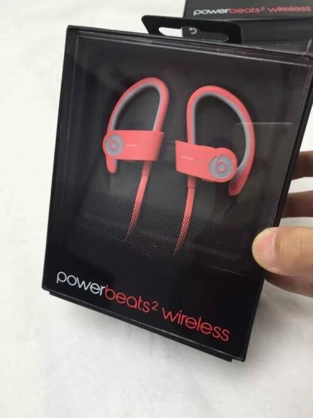 Power beats 2 by Dr Dre Wireless Bluetooth headphones - Shock Red Active from grgheadsets.aliexpress.com