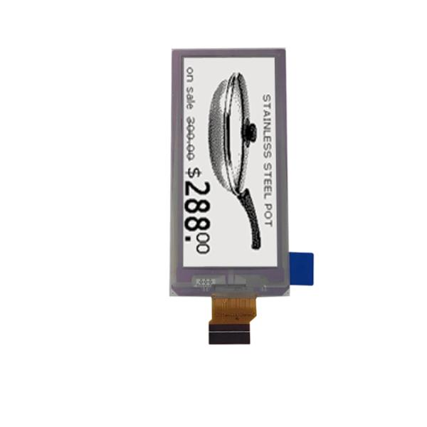 36.7 X 79.0 × 1.25 Mm LCD Display Module For Supermarket Shelf Price Labels