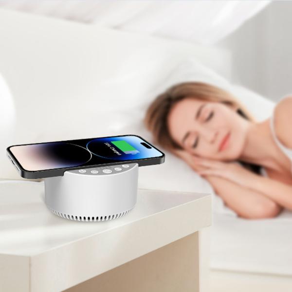 USB Rechargeable soothing sounds machines , Night Light Sleeping Aid Device Portable