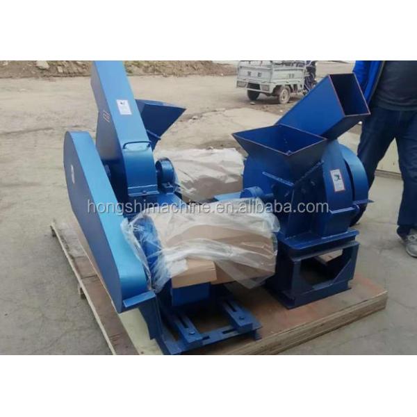 Tree Log Wood Crusher Biomass Pellet Machine High Capacity