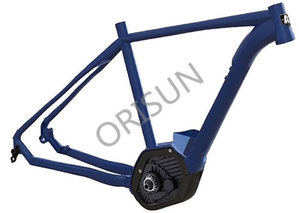 Electric All Terrain Mountain Bike Frame 27.5er Boost Blue Color With SPF Technolgy