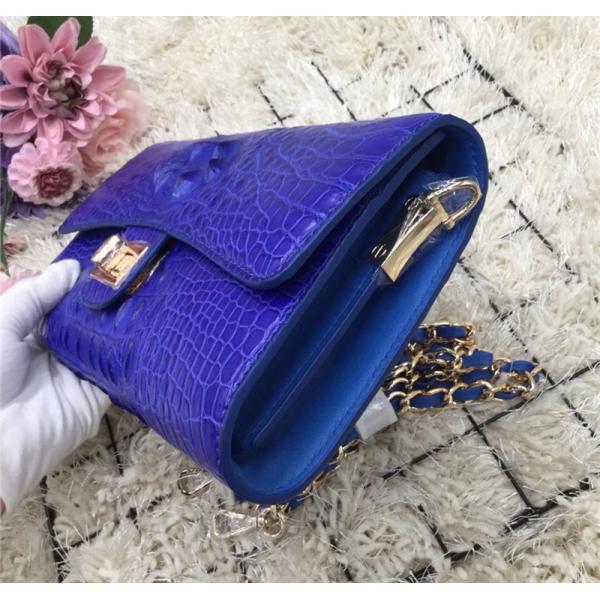 Exotic Alligator Skin Female Small Clutch Purse Authentic Real Crocodile Leather Women Flap Bag Lady Cross Shoulder Bag