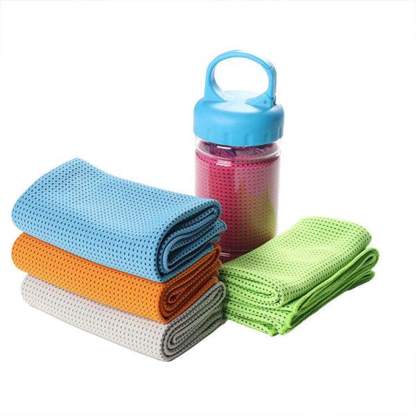 Customized Logo Personalized Quick Dry Travel Towel Lightweight Ice Cold Cool Feeling Sweat Microfiber Travel Gym Essential Sports Towels