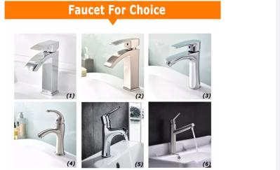 Washroom Sanitary Ware Water Tap 1.2GPM Faucet Shower Mixer Tap