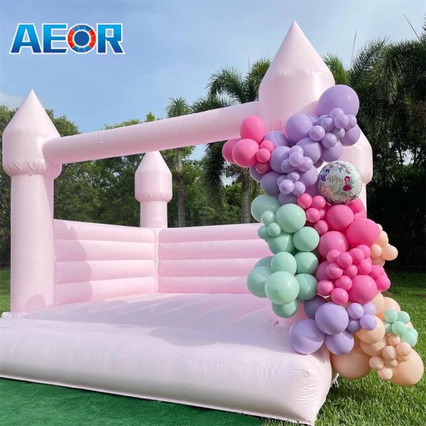 White bounce house commercial balloon bounce house white wedding bouncer jumping inflatable castle