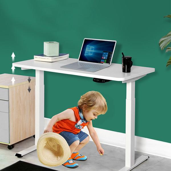 Modern Design 710mm Dual Motor Electric Standing Desk for Home Office 2 Legs Assembly