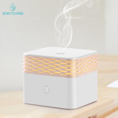 Difusor morno do óleo essencial do branco 100ML do diodo emissor de luz