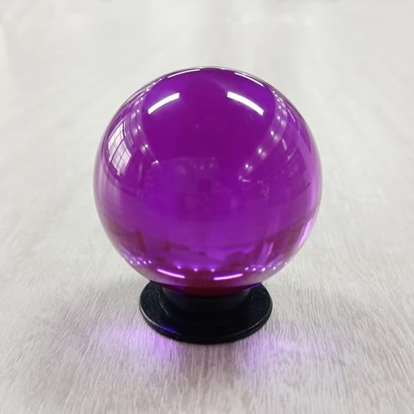 Compre diretamente a fabricação do ofício de China as melhores crianças da casa do preço bola acrílica clara do brinquedo da resina do jogo da bola 50MM bola acrílica colorida