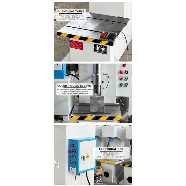 3000 KG Single Column Desktop Speed Adjustable Bearing Press Hydraulic Press for Hotels