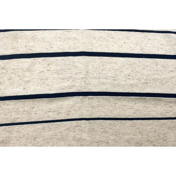 88% Cotton 12% Linen Fabric High End Jersey Knitted Fabric 220gsm