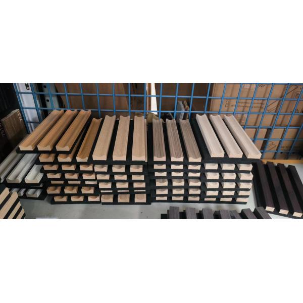 панель доски 21*600*2400мм звукоизоляционная акустическая рифленая для внутреннего художественного оформления