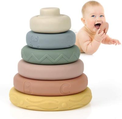 Multicolor Durable Educational Sensory Toys , Multifunctional Baby Chew Toys