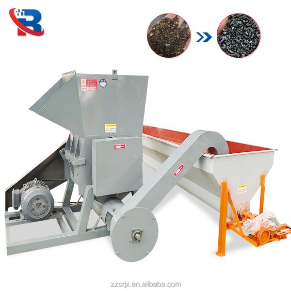 High Quality 100-2000Kg/h Plastic Shredder Source Factory PP PE PVC Waste Plastic Recycling Machine with PET & PC Materials