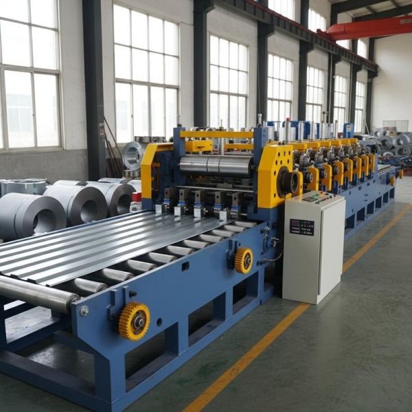 380V/50HZ/3Phase Metal Roofing Roll Forming Machine with 0.3-0.8mm Thickness and 18-20 Roller Stations for Industrial Roofing