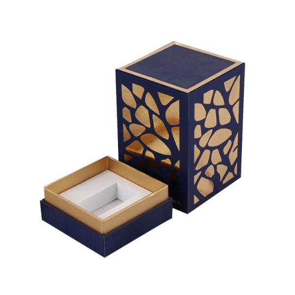 упаковка картона 1200gsm косметическая для 50ml душит упаковывая бутылку