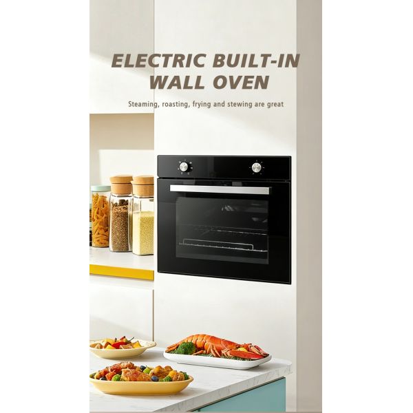 70L Built-in Oven With Mechanical Knob Control Panel Built in Electric Cooker Smart Ovens Without Gas Major Kitchen Appliances