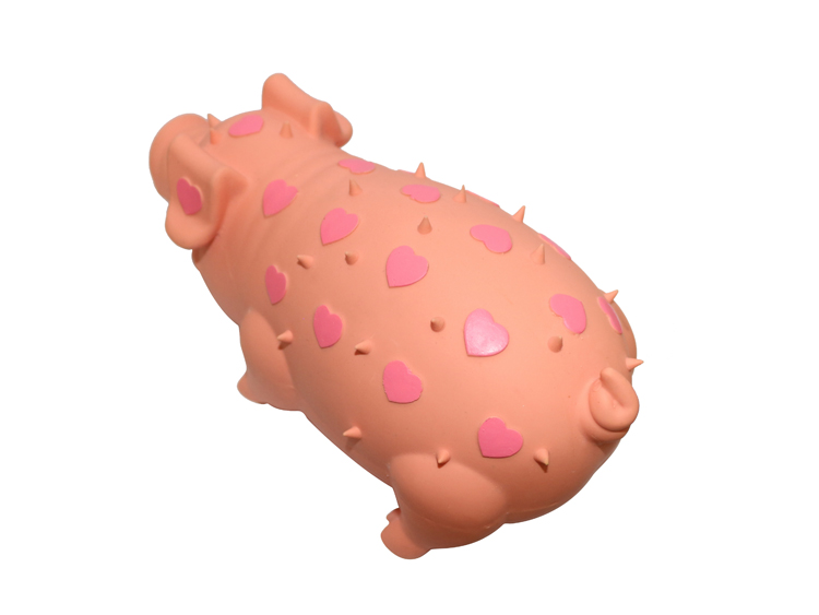 игрушки собаки неуничтожаемого плюша Grunter 22cm милые пискливые