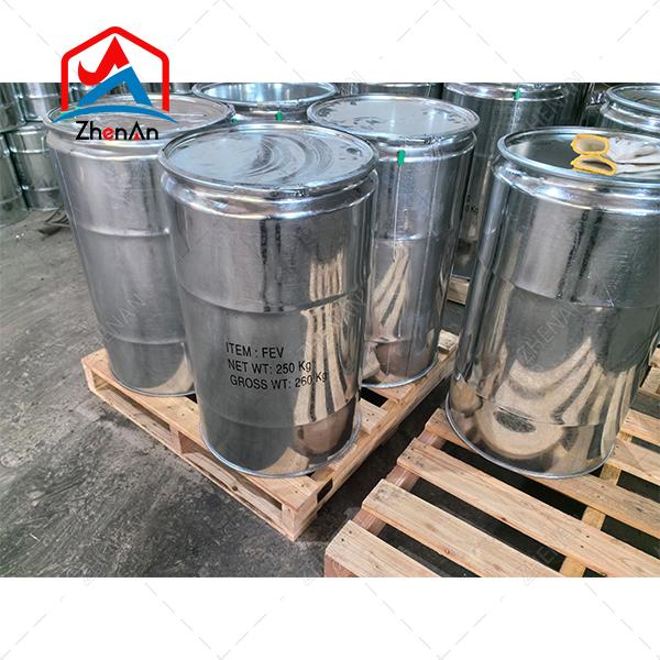 10-220mm Ferrovanadium 60% 70% 80% Molybdène Vanadium Fer acier de fabrication d'éponge Fer 100% naturel
