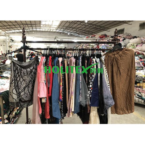 Comfortable Used Summer Clothes Cotton Material Second Hand Skirts For Girls