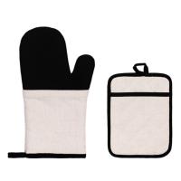 Impression photo sous-limation du four Mitt et placemats de sublimation Blancs accessoires de cuisine sublimation sur mesure