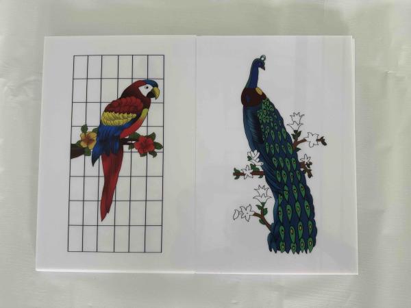 color polystyrene plastic sheets decorative door partition panels plastic door panels decorative printing PS sheets