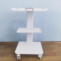 Cabine de clínica médica Clínica dentária Carrinho móvel com três camadas de bandeja