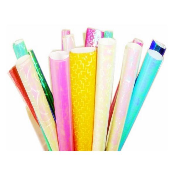 Iridescent Film Laminated beautiful unique Gift Wrapping Paper for birthdays