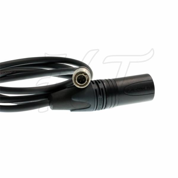 HangTon 12V Sound Device 688 633 Zoom F4 F8 Power Cable Hirose 4 pin to XLR 4 pin