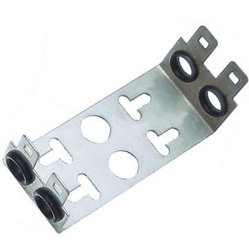 100 Pair Krone Module Stainless Steel Back Mount Frame  With Rubber Ring YH6973121010