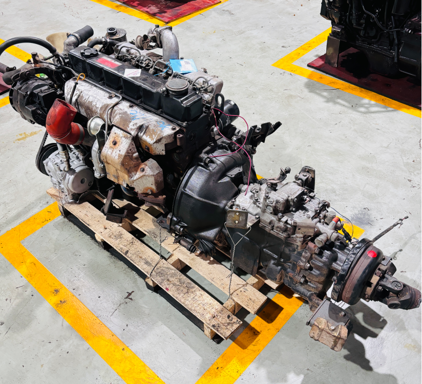 TD42Ti Complete Engine Assembly 160 HP 4.2L Displacement Turbo Intercooler Diesel Engine