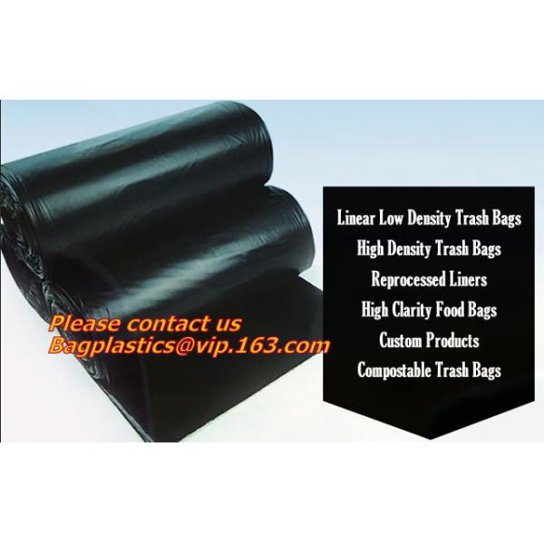 Wate Can liners, Ultra Strong Wastebasket Liners Bags for Home Waste Bin Kitchen Bathroom Office Car, Bagease, BAGPLASTI