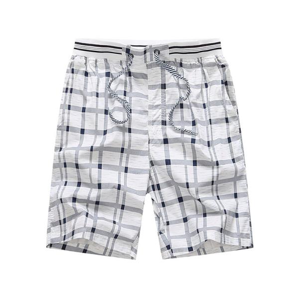 Young men's oversized cotton beach pants