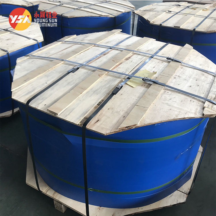 1050 3003 5052 Color Coated Aluminum Strip Coil 0.2-5.0mm H24 O Temper for Channel Letter Signage Applications