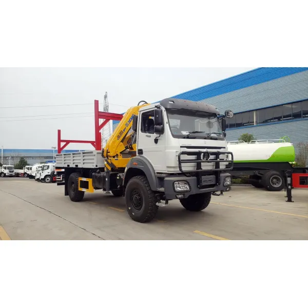 Dongfeng 8-12t Heavy Duty Truck Mounted Crane With Straight Arm