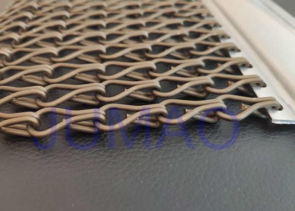 Food Industry  Metal Chain Link Curtains Imaginative With Fly Inset Control