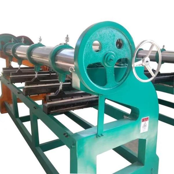 500 KG Manual Slotting Corrugated Cardboard Carton Box Grooving Four Link Slotter Machine